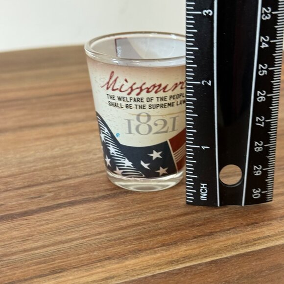 Missouri Shot Glass America 250 Statehood Patriotic Collectible Heritage Barware - Picture 9 of 11